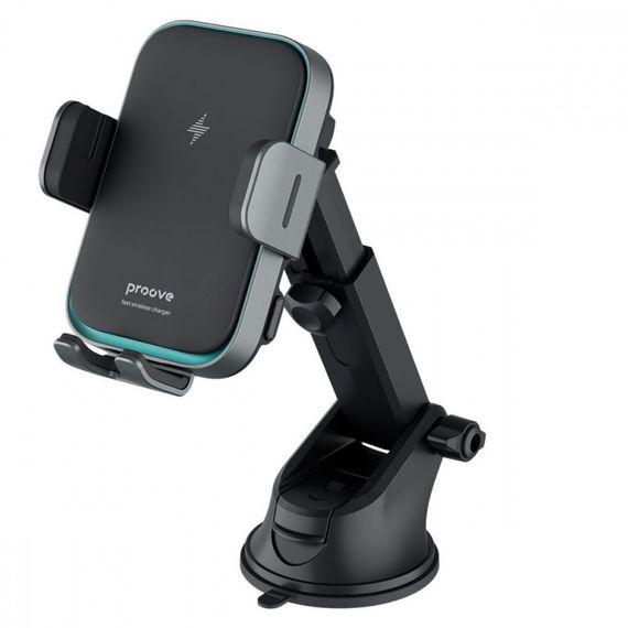 Держатель в машину с беспроводным ЗУ Proove Triple Clamp Pro 15W | Зображення 2