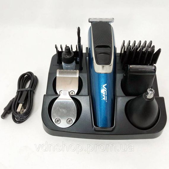 Професійна машинка для стрижки голови VGR, Набір для стрижки з зарядкою Електромашинка SC-72