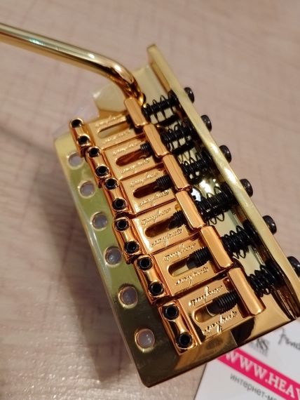Тремоло бридж Guyker для электрогитары stratocaster gold | Зображення 4