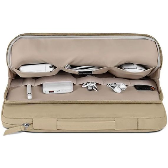 Сумка для ноутбука WIWU ORA Sleeve 14" Бежевый | Зображення 3