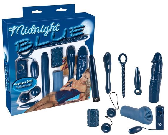 Секс набір - Midnight Blue Set Sex Aura
