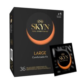 Безлатексные премиум-презервативы SKYN Large 36 шт, увеличенный размер Sex Aura