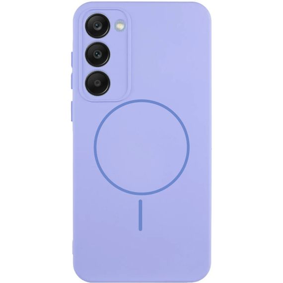 Чехол Silicone Cover Lakshmi Full Camera (AA) with Magnetic Fit для Xiaomi Redmi 15 (EU) Сиреневый / Dasheen