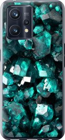 Чехол на Realme 9 Pro Plus Кристаллы 2 "3674u-2596-17620"