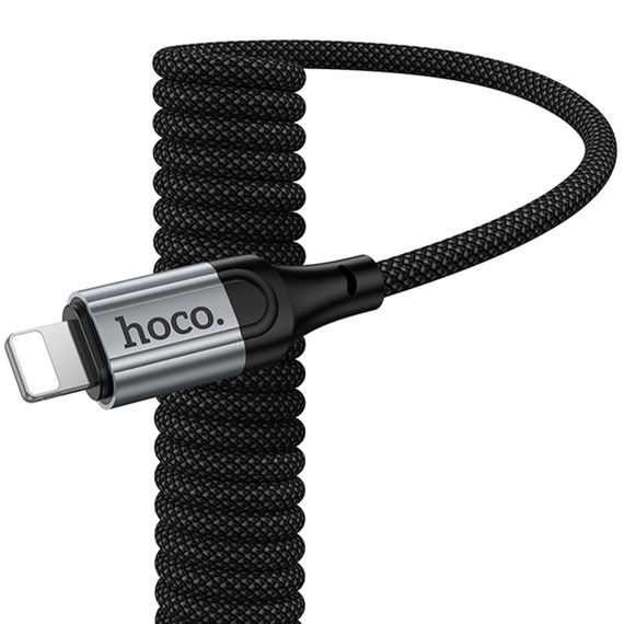Дата кабель Hoco X121 Nuevo Type-C to Lightning 27W (1.5m) Black | Зображення 3