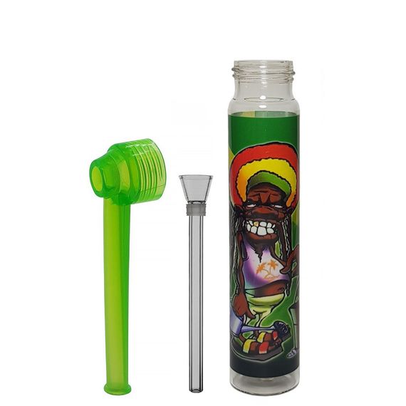 Кальян Портативный Top Puff Водный Топпафф "Rasta" | Зображення 1