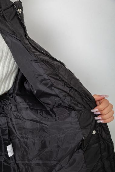 Куртка жіноча демісезонна, колір чорний, 244R1508 | Зображення 5