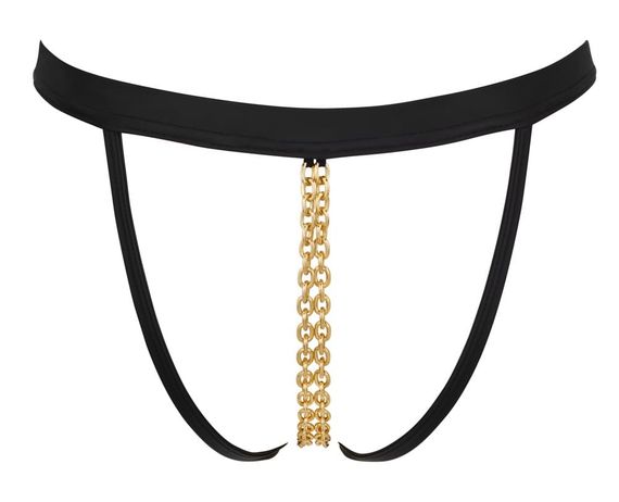 Открытые трусики Orion Bad Kitty String 2493136 Черные S/M | Зображення 1
