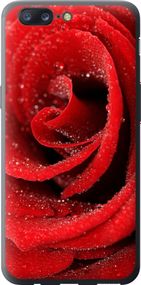 Чехол на OnePlus 5 Красная роза "529u-969-17620"