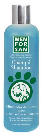 Шампунь для собак з тальком дезодоруючий Menforsan Odor Eliminator, 50 мл