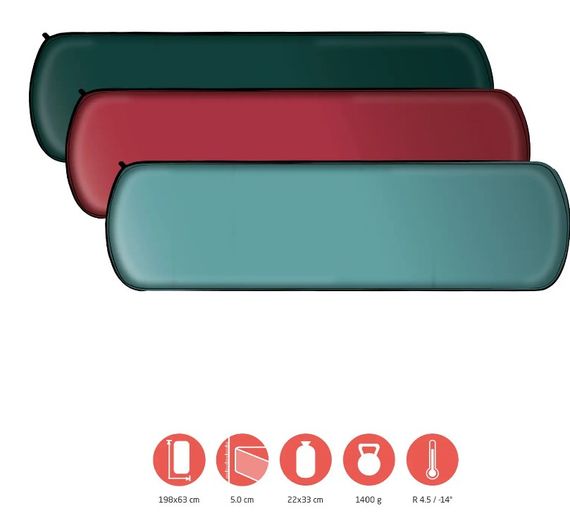 Килимок самонадувний Grand Canyon Hattan 5.0 L Botanical Garden (350011) (DAS301593) | Зображення 1