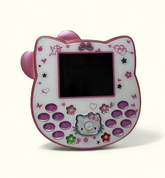 Маленький мобільний телефон AIEK Hello Kitty 2 сім-карти (Pink) (код: SKU-2594980521) | Зображення 2