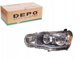 Фара Передня Mitsubishi Lancer X 2007- Ліва Hb4/Hb3 Чорна Рамка. електр. Регул 214-1190L-Ldem2