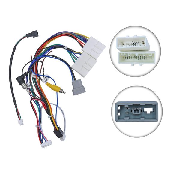 Перехідник живлення серії QIV з адаптером CAN-BUS для Mitsubishi Triton, Outlander QBR-W MS3322 (дрот)