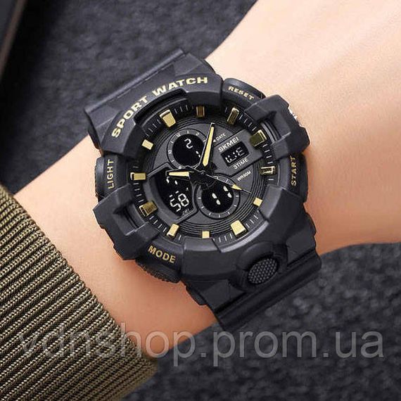 Чоловічі годинники з офіційною гарантією SKMEI, Нові командирські годинники Водонепроникні UF-14 | Зображення 3