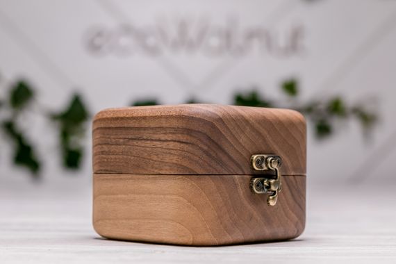 Цельная шкатулка для одних часов с деревянной крышкой | Зображення 3