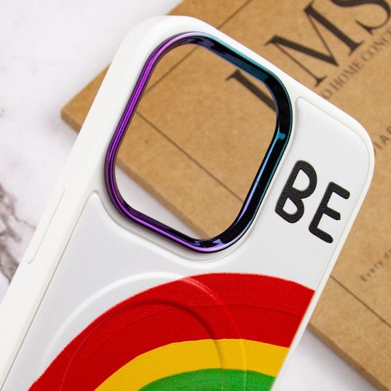 TPU+PC чохол Funny pictures with MagSafe для Apple iPhone 13 Pro Max (6.7") TPU+PC, Be Nice | Зображення 4