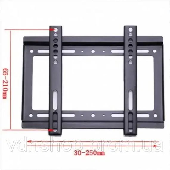 Кріплення для телевізорів V-Star 14"-42" V1 Настінне кріплення для ТБ з діагоналлю 14-42 | Зображення 4
