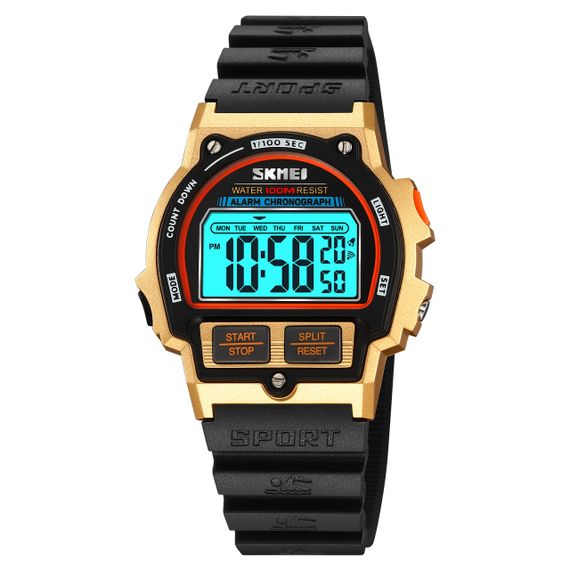Skmei 2263BKGD Black-Gold | Зображення 1