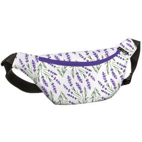 Сумка на пояс бананка Bumbag Лаванда 27x16 см (BB_21M024_FIO)