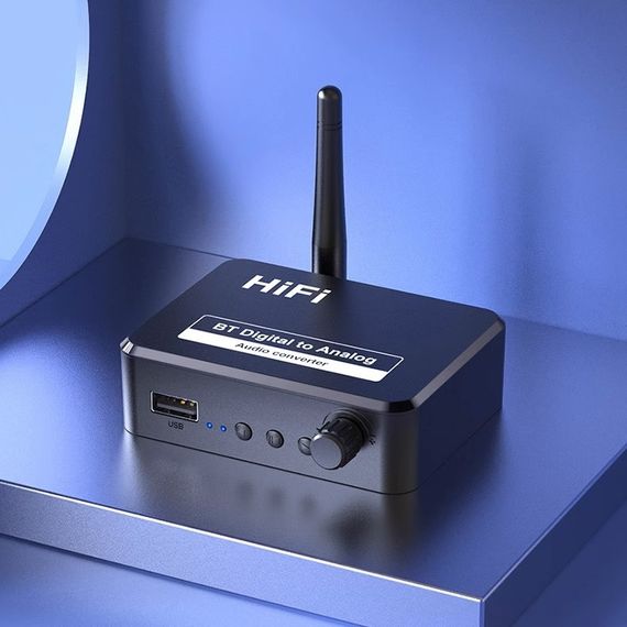 Hifi NFC беспроводной USB Bluetooth стерео AUX аудио музыкальный приемник адаптер комплект | Зображення 1