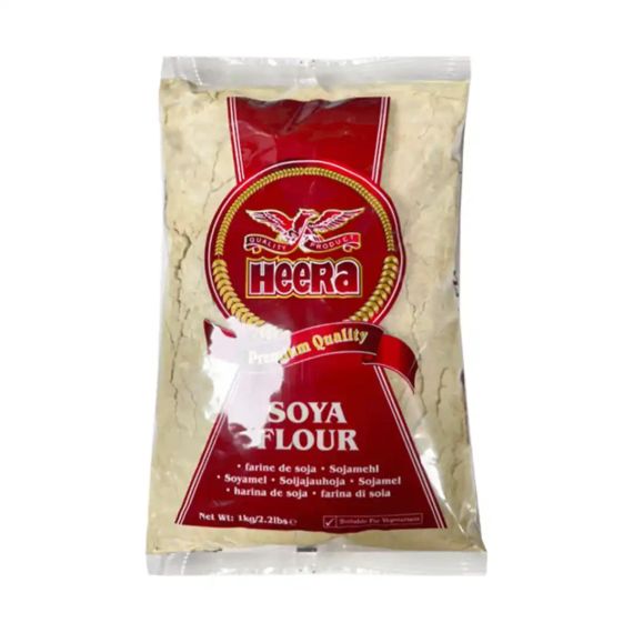 Борошно соєве  Soya Flour 1кг Heera 5031416370178 | Зображення 1