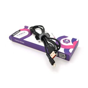 Кабель iKAKU KSC-452 FEIZHUO aluminum alloy charging data cable series for iphone, Black, довжина 1,2м, 3,2А, BOX