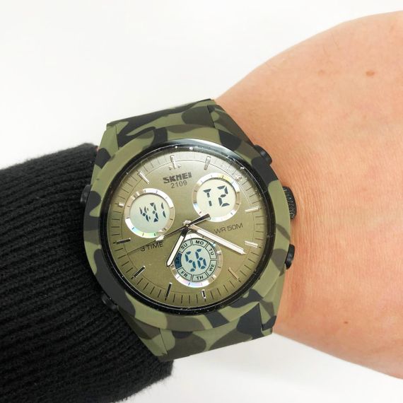 Годинники для кемпінгу та відпочинку, Чоловічі спортивні годинники з гарантією для подорожей WL-50 | Зображення 8