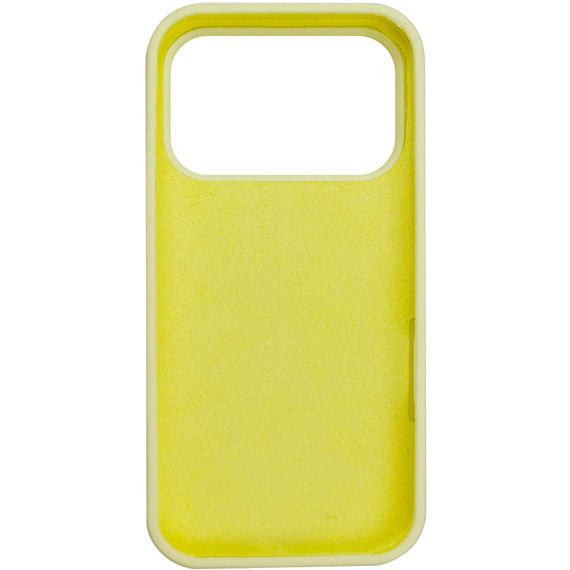 Чохол Silk Full Protective (AA) NO LOGO для Apple iPhone 17 Pro / 18 Pro (6.3") Жовтий / Mellow Yellow | Зображення 2