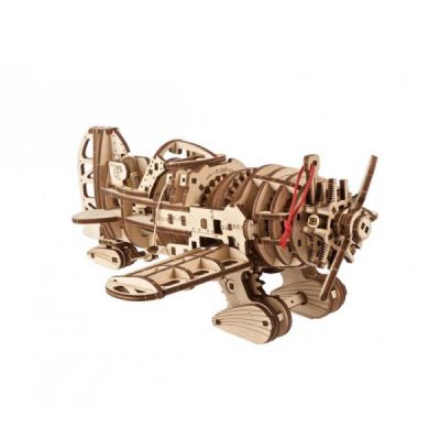 Конструктор Ugears механічний 3D Літак Скажений Шершень (70183) | Зображення 1