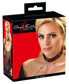 Ошейник с поводком - 2492016 Bad Kitty Collar And Leash sexstyle
