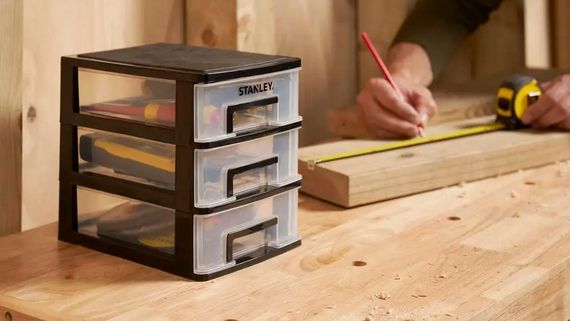 Органайзер вертикальний Stanley з трьома висувними відділеннями (STST40710-1) | Зображення 2