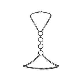 Металева портупея Art of Sex - Mango, колір чорний, XS-2XL