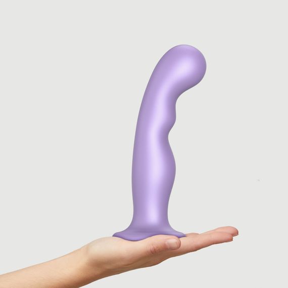 Насадка для страпона Strap-On-Me Dildo Plug P&G Lilas Metallic XXL | Зображення 1