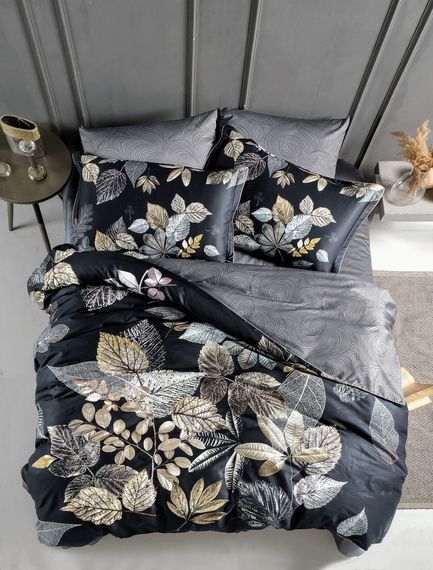 Постільна білизна La Romano Premium Satin 200×220 Daring Grey
