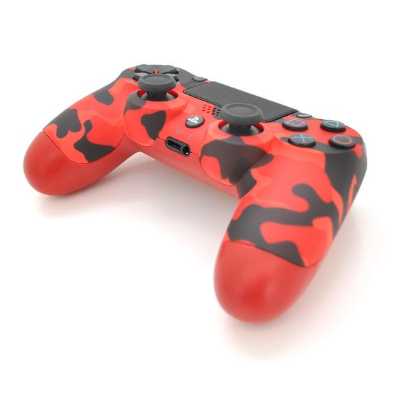 Бездротовий геймпад для PS4 SONY Wireless DUALSHOCK 4 (Haki/Red), 3.7V, 500mAh, Blister | Зображення 1