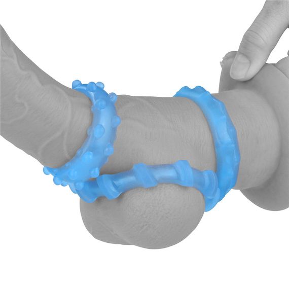 Набор эрекционных колец - Lumino Play Penis Ring Sex Aura | Зображення 4