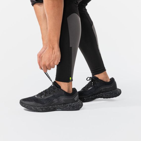 Тайтси чоловічі Kiprun Warm для бігу чорні/сірі - S / W30 L33 | Зображення 2