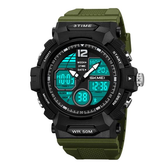 Армейские электронные часы, Бюджетные спортивные часы, Наручные часы для армии Военные для всу UO-57 | Зображення 2