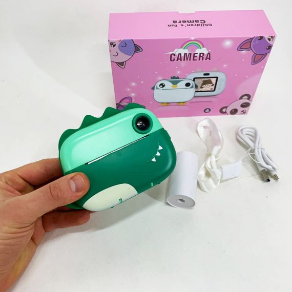 Дитячий фотоапарат з термодруком M05 GREEN | Зображення 5