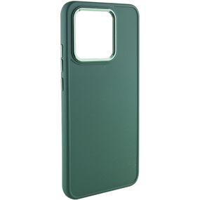 TPU чехол Bonbon Metal Style для Xiaomi Redmi 10C Силикон, Зеленый / Pine green