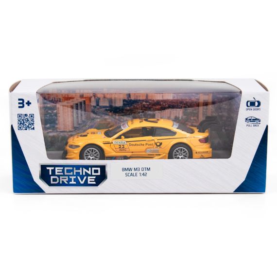 Дитяча автомодель BMW M3 DTM TechnoDrive 250257 жовтий | Зображення 9