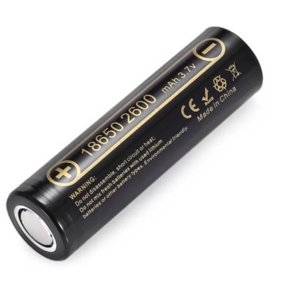Акумулятор пальчиковий LiitoKala Lii-26A 18650 2600mah Чорний