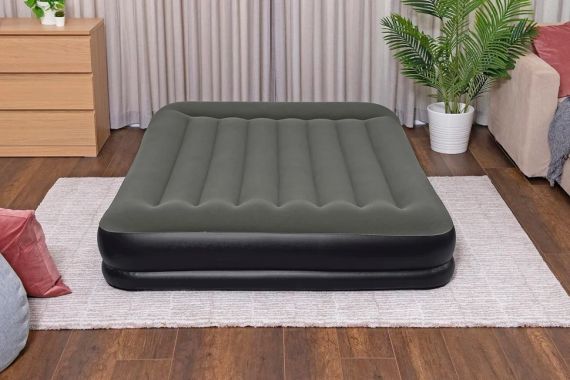 Надувне ліжко з підголовником  203x152x36 см, Bestway 67699 | Зображення 4