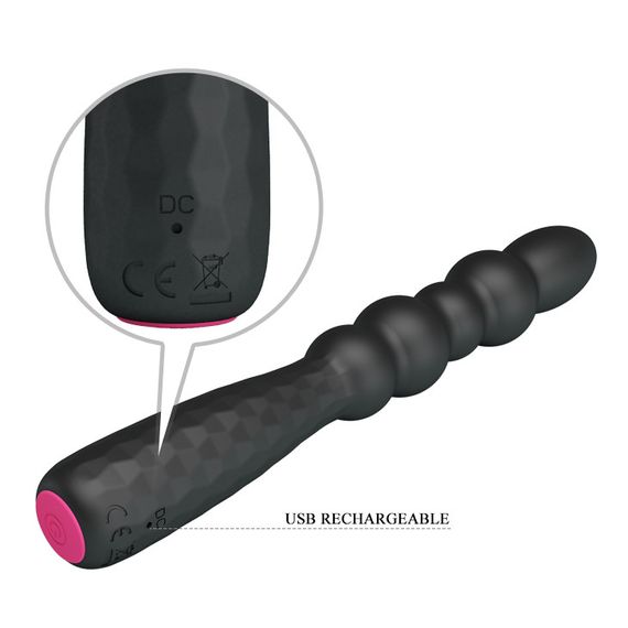 Вібратор - Pretty Love Monroe Vibrator Black Sex Aura | Зображення 6