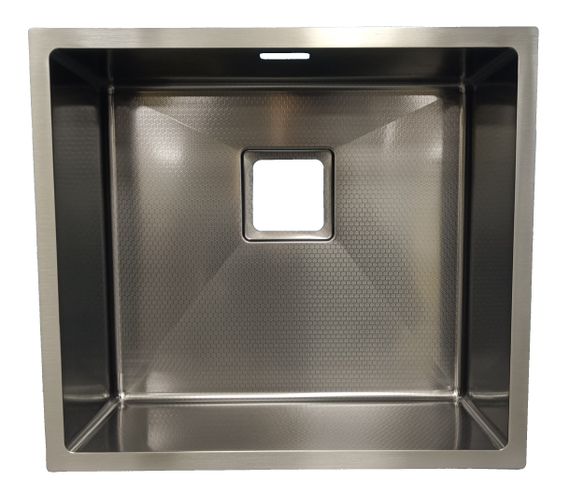 Нержавіюча мийка Fabiano Quadro 44 Celldecor Nano Graphite 8216.401.1703