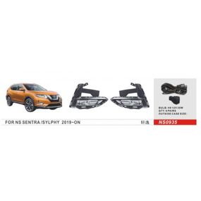 Фари дод. модель  Nissan Sentra 2019-/NS-0935/H8-12V35W/eл.проводка