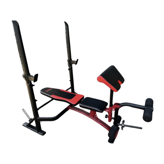 Лавка для жиму York Fitness Delta Pro 2000 з стійкою для штанги та партою Скотта | Зображення 3