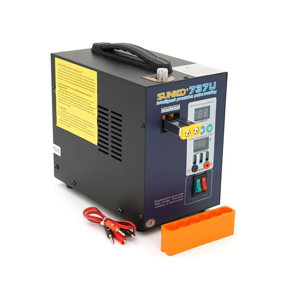 Аппарат точечной сварки конденсаторный SUNKKO S737U, Ni-MH, лента 0.2мм, 220V
