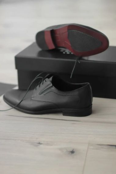 Мужские туфли черного цвета 40 размер | Зображення 4
